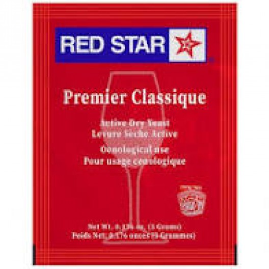FERMENTO DE VINHO RED STAR PREMIER CLASSIQUE (MONTRACHET) 