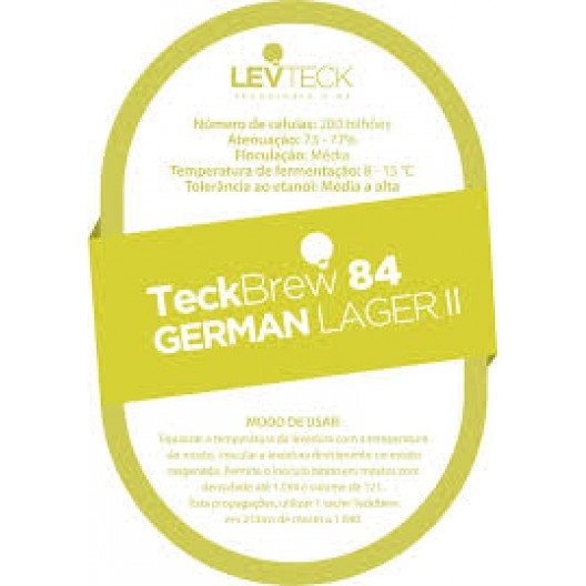 FERMENTO LIQUIDO LEVTECK - TECKBREW 84 GERMAN LAGER - SACHE - VALBIER