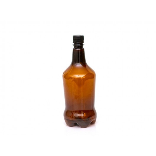 GROWLER PET 500ML COM TAMPA COR AMBAR