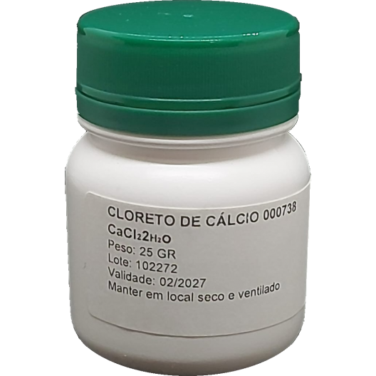 Cloreto de Cálcio 25gr - VALBIER