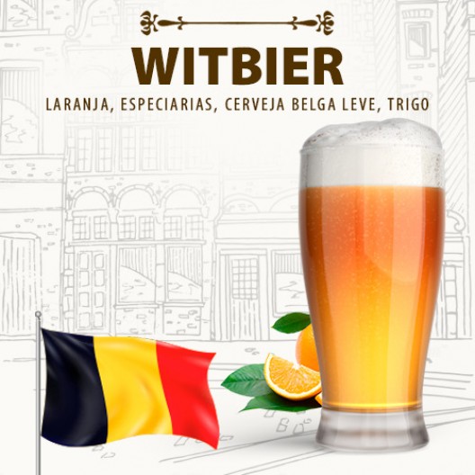 Kit para 50 Litros de Cerveja Witbier